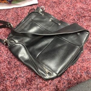 Black coach bag